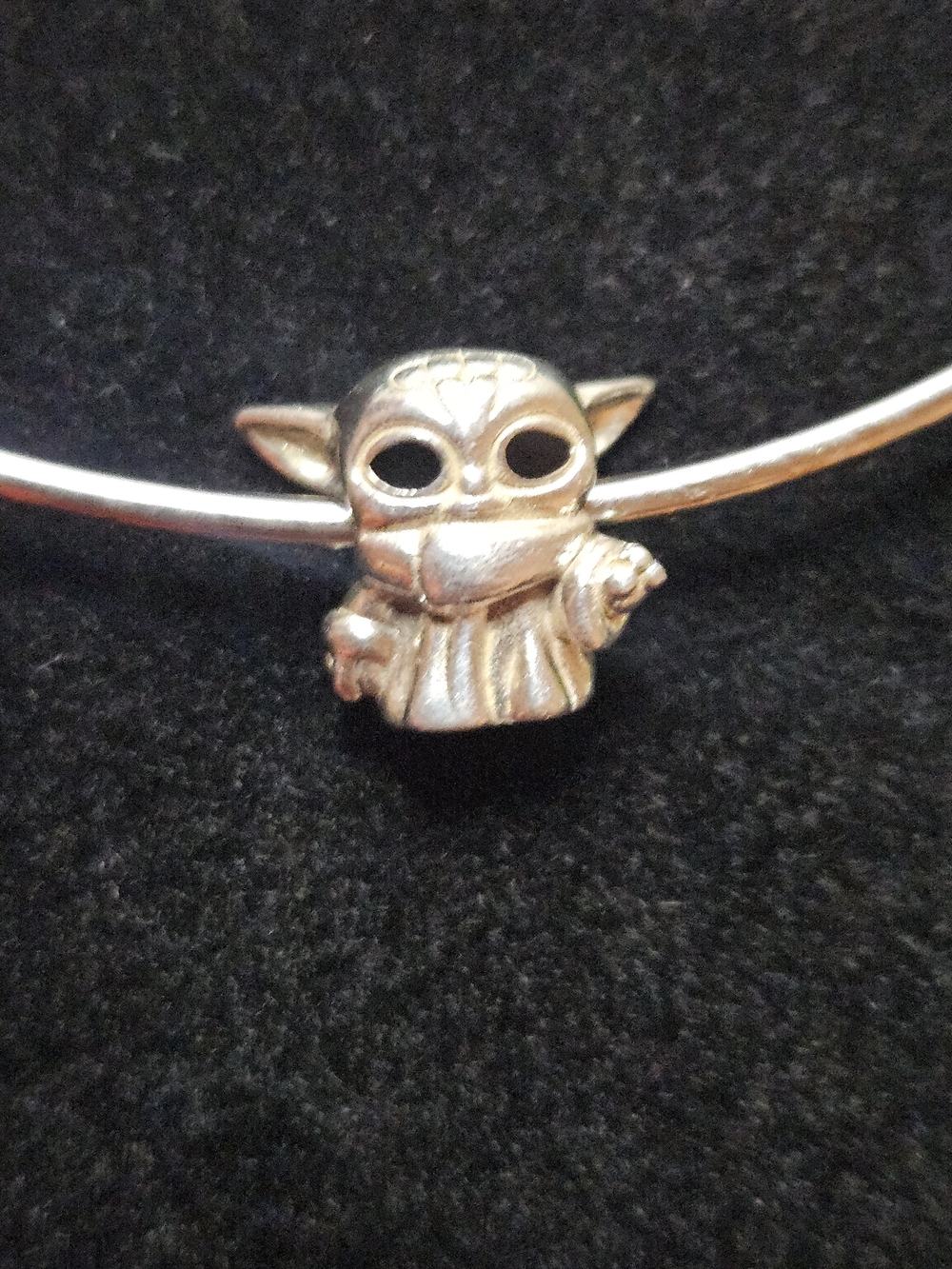 Pandora Disney Star Wars Grogu Baby Yoda Charm 799253C01 Retired Authentic Rare